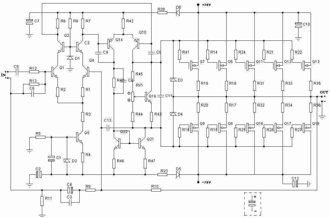 Draw your wiring : Rms Amplifier Circuit Diagram Com