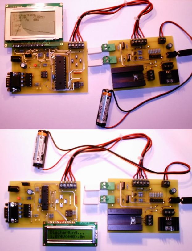 NiCd-NiMH-pin-sạc-chu trình-128x64-đồ họa-LCD
