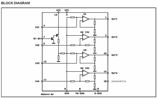 TDA7377 Amplifier Circuit (12V Stereo 30W) - Electronics ...