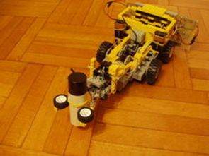 Dự án Robot 2 mảnh với Robot Robot Lego PIC16F877