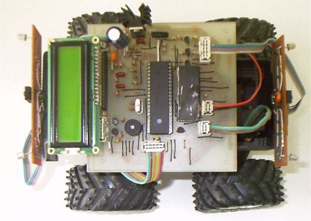 LCD-robot mô hình mô hình xe robot