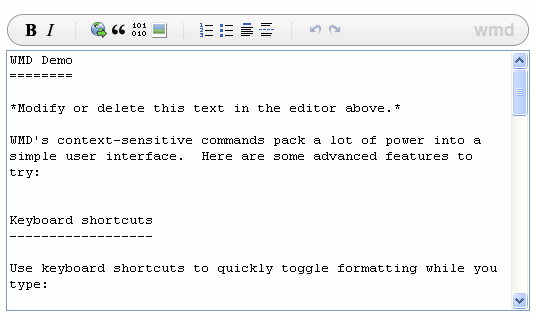 wordpress-tema-icin-html-editor wmd free html editor