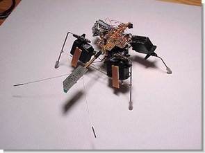 Robot côn trùng với 74AC240 7408