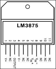 lm3875 dữ liệu