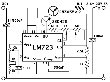 LM723 2N3055 Voltaj Akım Ayarlı Güç Kaynağı - Elektronik ...