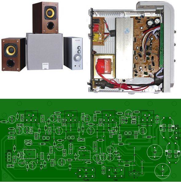 2.1 Microlab Amplifier Circuit TDA2030 - Electronics ...