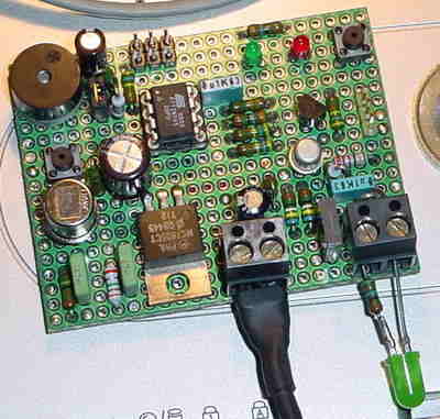 Gas Detector Circuit  ATtiny45