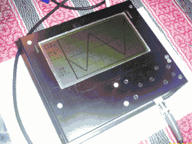 ATMEGA162 LCD Oscilloscope Circuit