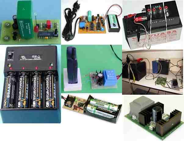 Battery Charger Circuits Archive