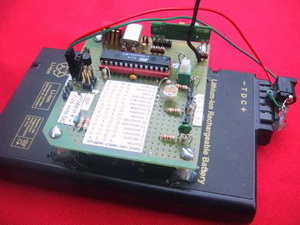 ATmega8 AT90S4433 Wireless RF Temperature Transmitter
