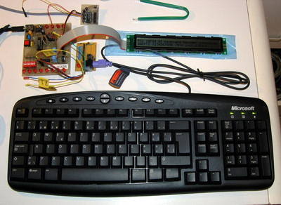 PICmicro PC Keyboard Interfaces PIC16C74 PIC16F84 PIC16F77