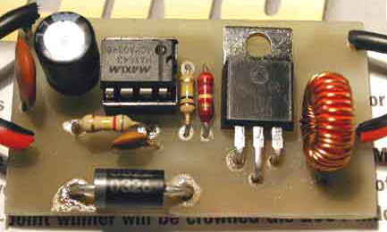 12V to 16V DC DC Converter Circuit MAX643