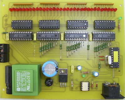 PIC16F84 Midi 32-channel decoder circuit