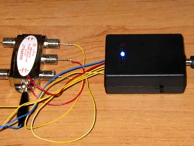 DiSEqC Tester  Circuit with Atmel ATtiny13