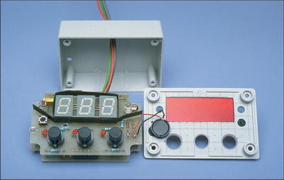 Car  Speed ​​Alarm Circuit Display Indicator PIC16F84A