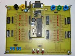 Microchip PIC16F877 Testing, Experiment Board