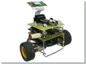 MC9S08QG8 Microcontroller Project with a Bluetooth-Controlled Robot