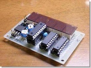 PIC16F88  Digital Voltmeter Circuit