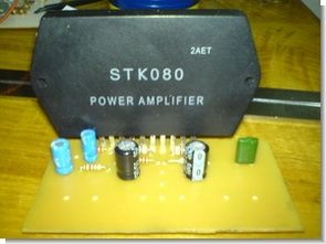 STK080 Amplifier Project