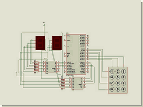 8051 Microcontroller  Up Down Counter Circuit (keil)