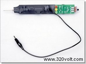 Simple Logic Probe Circuit with LED Indicator Level Measurement  CD4001