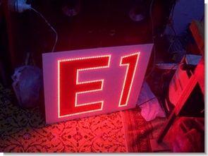 Transformerless LED Sign Project
