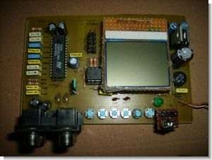 Digital Audio Control Circuit Nokia 3310 LCD Atmel ATmega8 TDA7439
