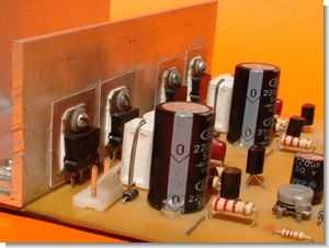 100W Transistor Amplifier Circuit TIP3055