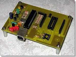 All in One Programmer Circuit PIC18F2550