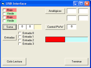PIC18F2550 USB interface  CCS C Example