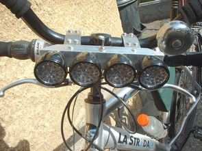 Dynamo-Powered Bike LED Lights