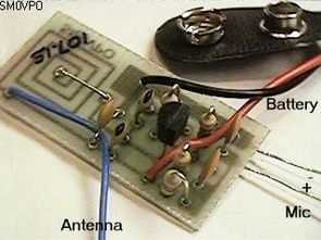 Simple FM transmitter Circuit 1.500 Meters