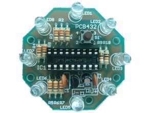 LEDs show Circuit PWM  PIC16F628 MPLAB