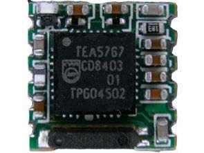 Digital PLL controlled FM Radio Circuit TEA5767 Receiver PIC16F628