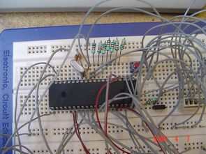 PIC16F874P Project Development Test Circuit