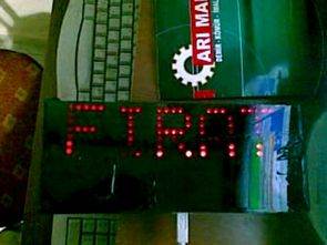 PIC18F4550 USB Marquee Display Scrolling Text Circuit LED  Visualbasic