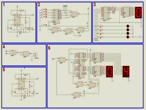 TTL integrated applications Display Circuits