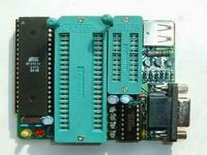 8051 programmer circuit ZIF + USB Powered