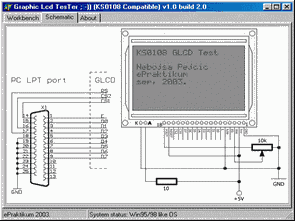 HD44780 KS0108 LCD test programs