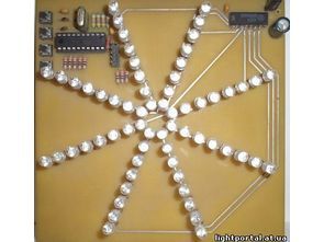 Led Propeller Circuit AT90S2313 ATINY2313