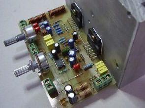 LM3886 LM1876 2+1 Hi Fi Amplifier Project