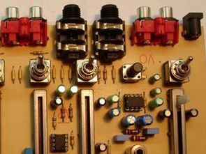 Microphone Input  4 Channel Mixer Amplified Circuit