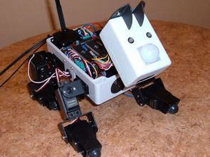 Robotic Dog Project, 16 Channel Servo Control Program