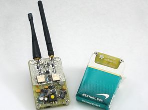 Portable RF Jammer Circuit ATmega48