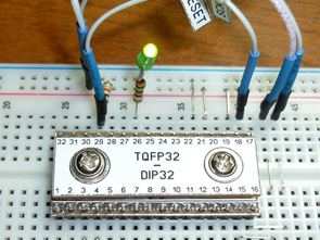 Handmade TQFP32 Converter DIP32 Adapter To PCB
