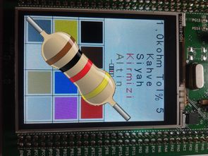 STM32F429 Discovery with Touch Resistor Code Calculator