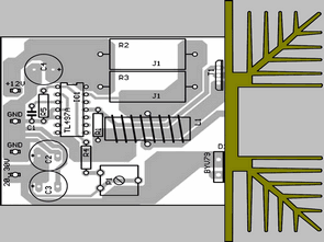 12V to 30V TL497 DC DC Converter Circuit (20v-30v adjustable)