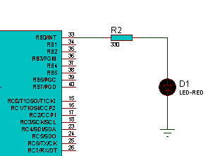 CCS Buttons with LED Control PIC16F877