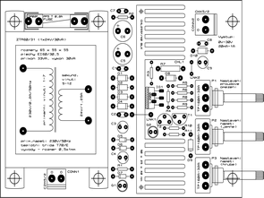 Stabilized Regulated Power Supply Circuit with L200CV 0-30V