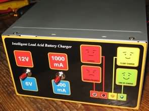 6V 12V Smart Charger Circuit for lead acid batteries